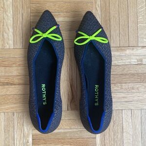 Rothys The Point, Metallic, Size 9.5